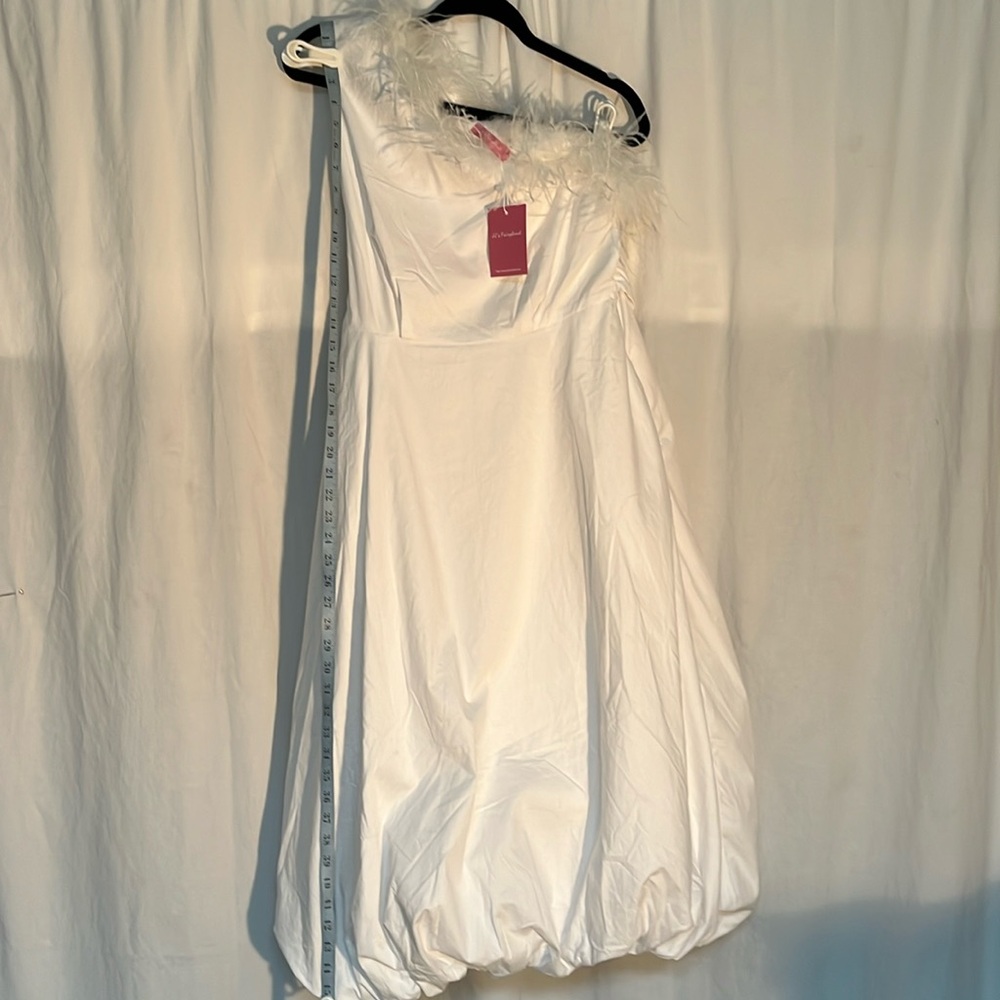 JJFairyland white bubble dress